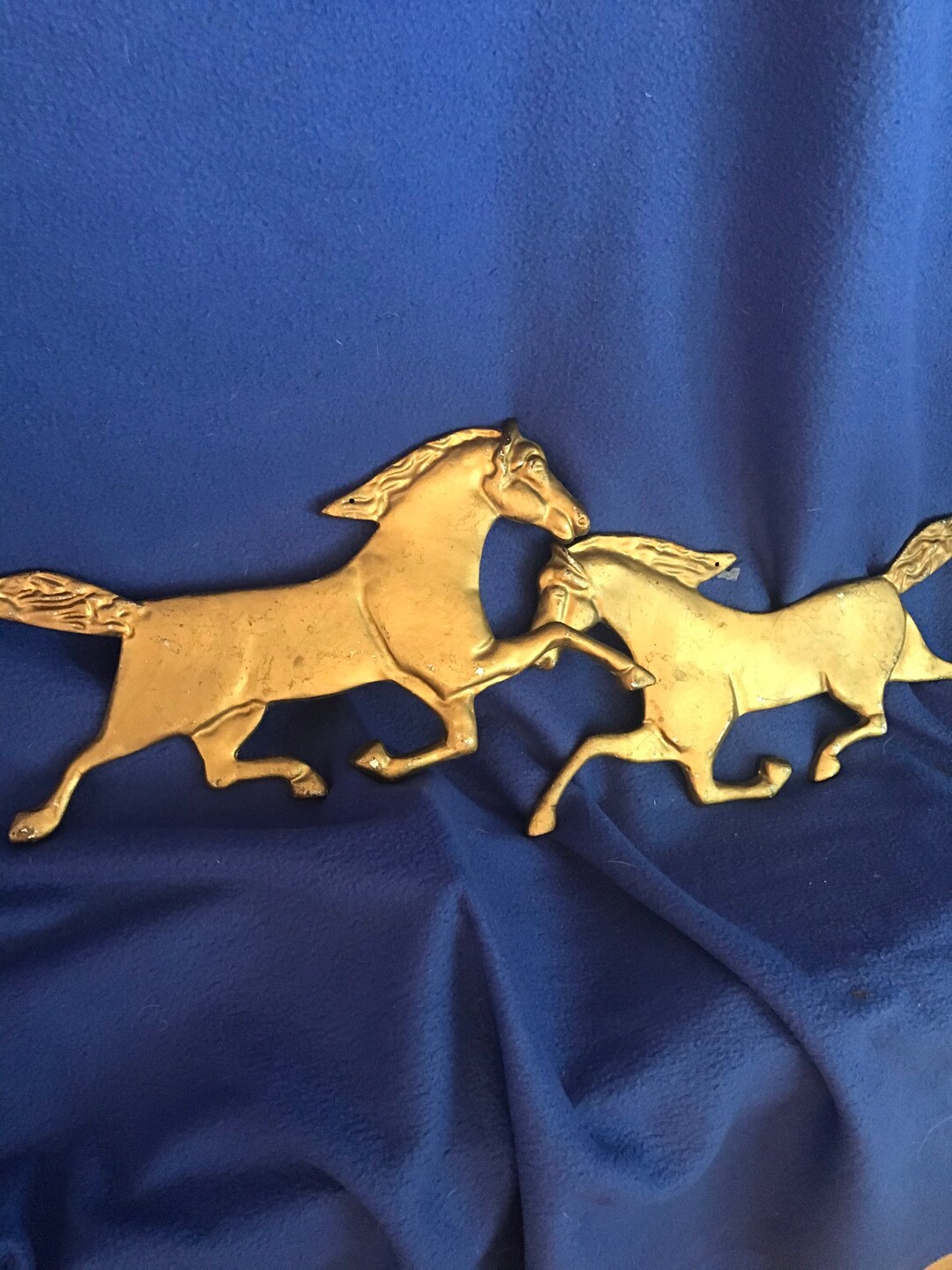Vintage Metal Horse Wall Art Plaques Wall Decor Etsy