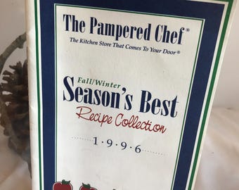 Pampered Chef Recipe Book 1996 Fall/Winter Season's Best cookbook