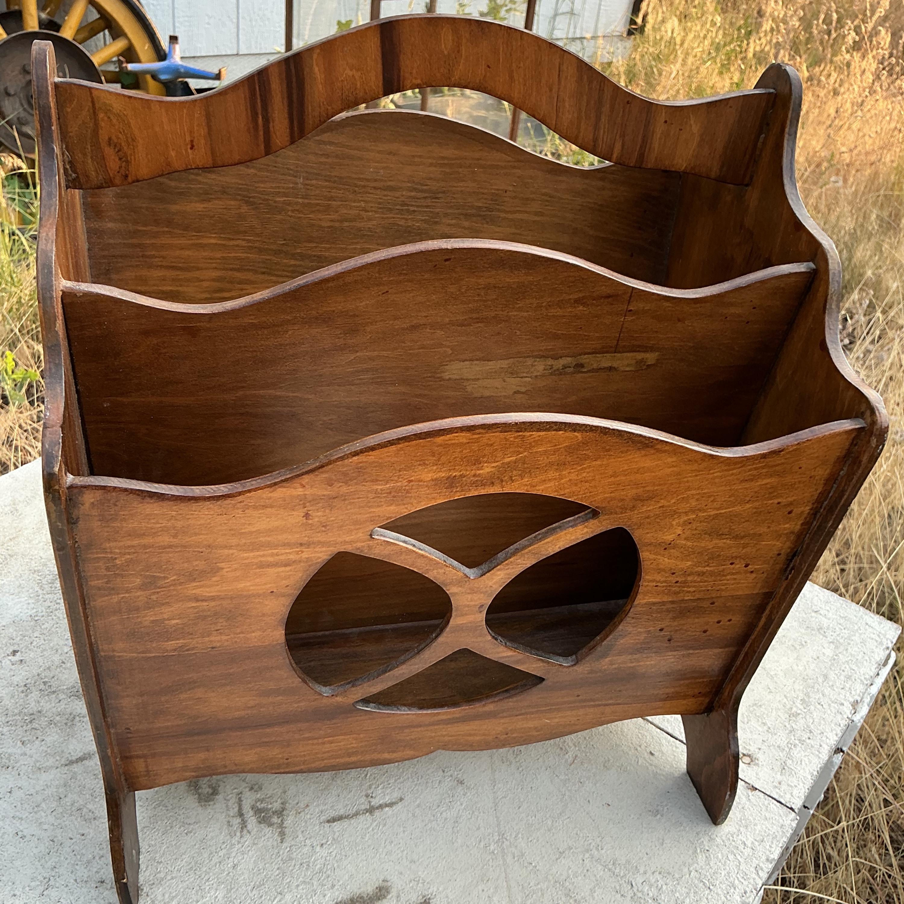 Magazine Rack Repurposed - Etsy