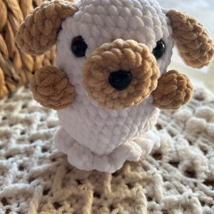Virkat spökvalpmönster: Amigurumi Halloweenhund (PDF-nedladdning) bild 6