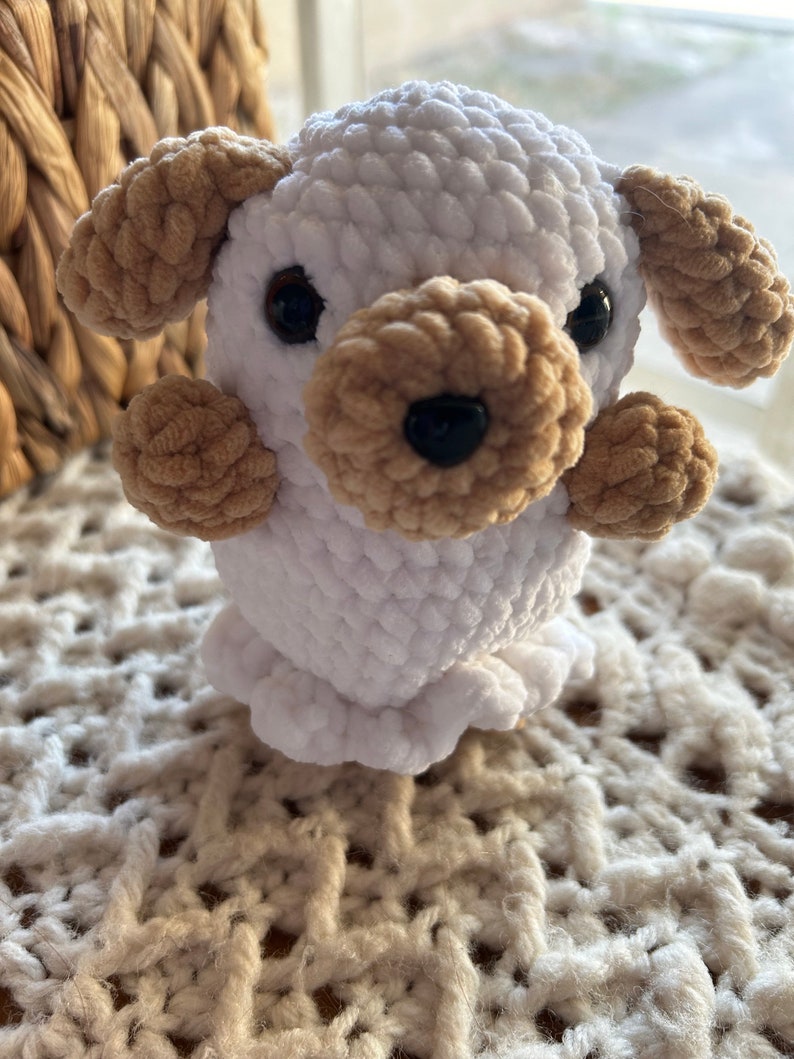 Virkat spökvalpmönster: Amigurumi Halloweenhund (PDF-nedladdning) bild 6