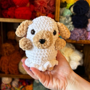 Virkat spökvalpmönster: Amigurumi Halloweenhund (PDF-nedladdning) bild 9