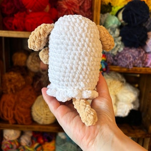 Virkat spökvalpmönster: Amigurumi Halloweenhund (PDF-nedladdning) bild 8