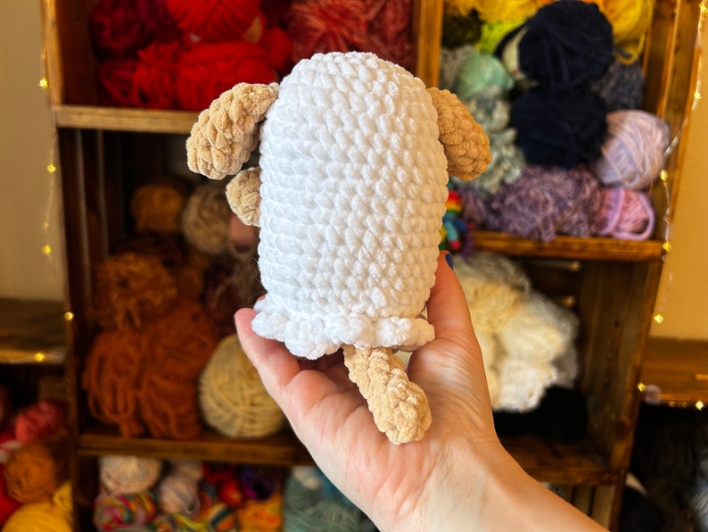 Virkat spökvalpmönster: Amigurumi Halloweenhund (PDF-nedladdning) bild 8