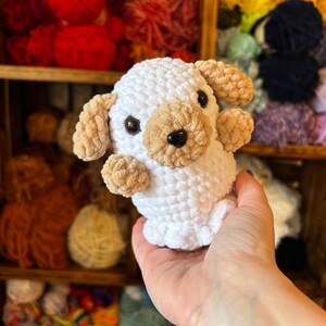Virkat spökvalpmönster: Amigurumi Halloweenhund (PDF-nedladdning) bild 5