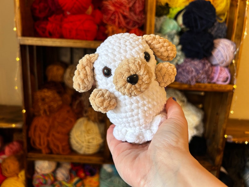Virkat spökvalpmönster: Amigurumi Halloweenhund (PDF-nedladdning) bild 5