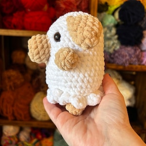 Virkat spökvalpmönster: Amigurumi Halloweenhund (PDF-nedladdning) bild 7