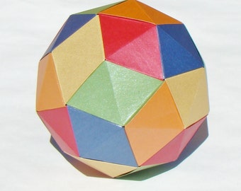 Origami Diagrams - Pentakis Dodecahedron