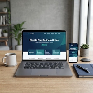 Custom Responsive Website Design | WordPress, React, Laravel (Full Setup)