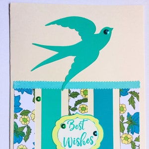 Handmade oversized greeting cards, Giant 8.5 x 11 birthday cards, from all of us, owls, birds, butterflies, peacock, Wcards