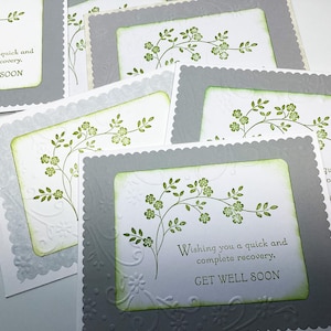 Handmade Sympathy Card Set: Thinking of You, Condolences (10 Cards & Envelopes)