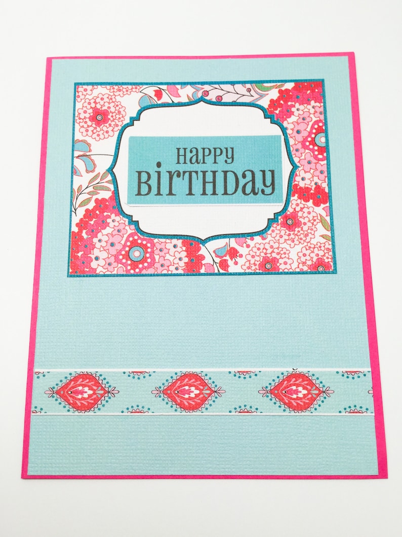Birthday cards kraft cards Friendship cards pink cards Flock of Geese set of blank cards thinking of you cards blue cards