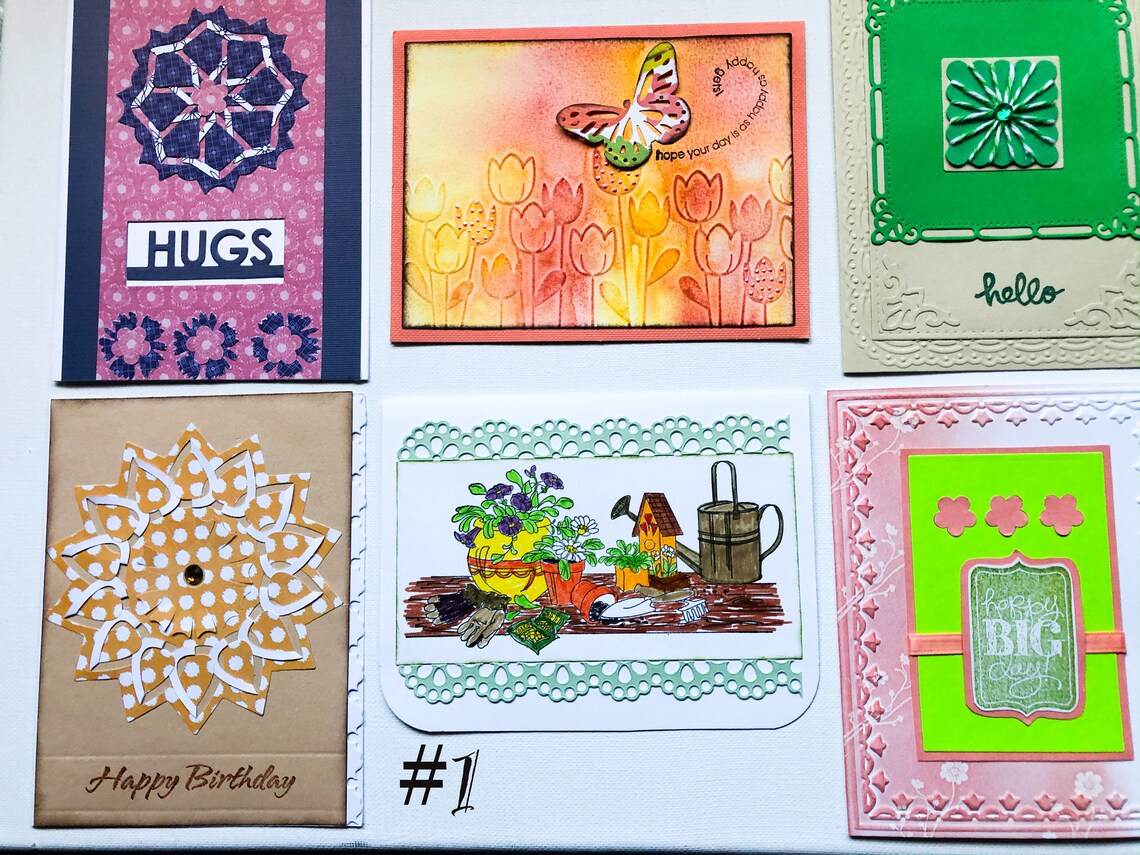 Bulk Cards Assortment of 10 Cards Set of Cards Wholesale Etsy UK