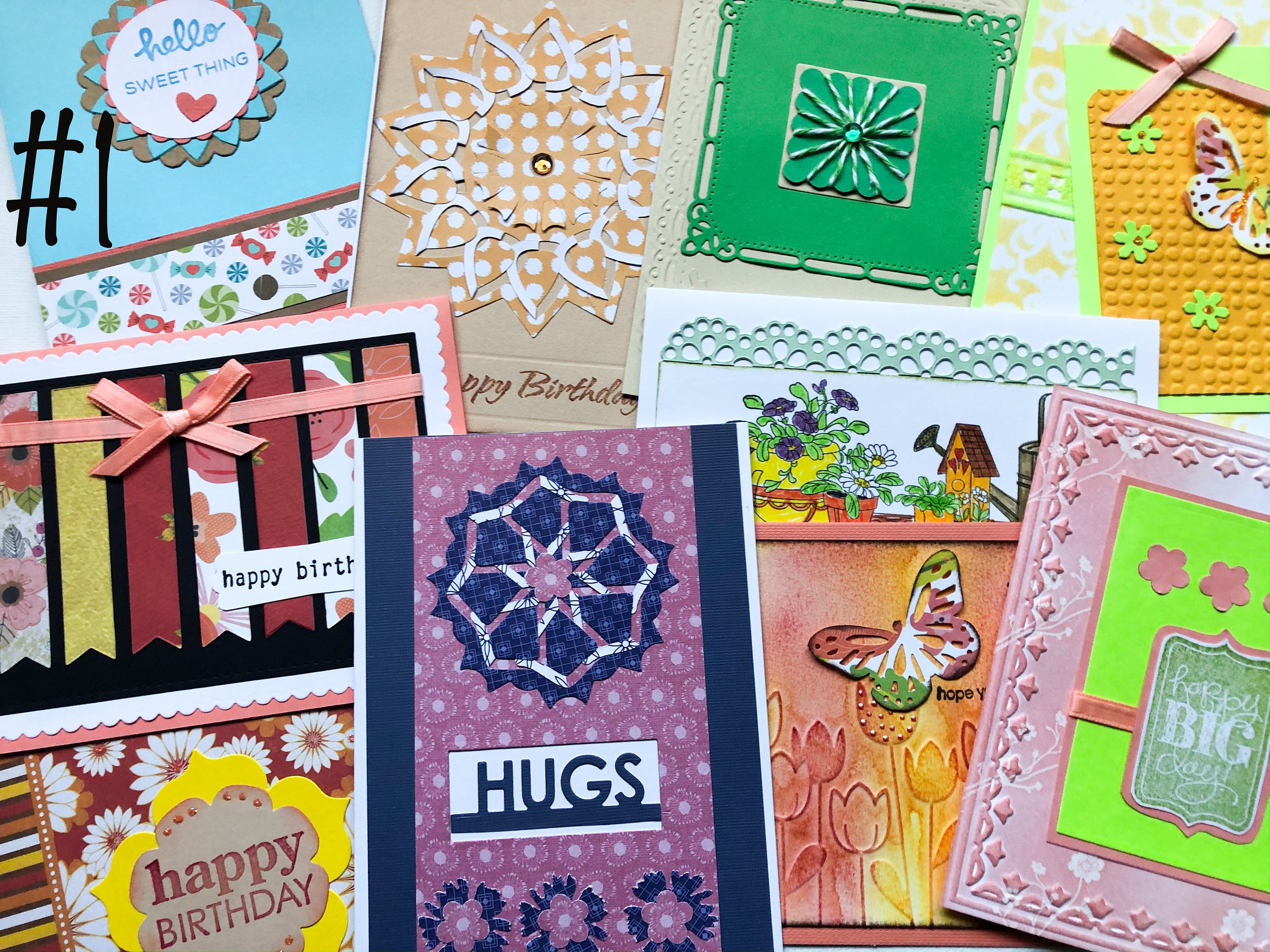 Bulk Cards Assortment of 10 Cards Set of Cards Wholesale Etsy UK