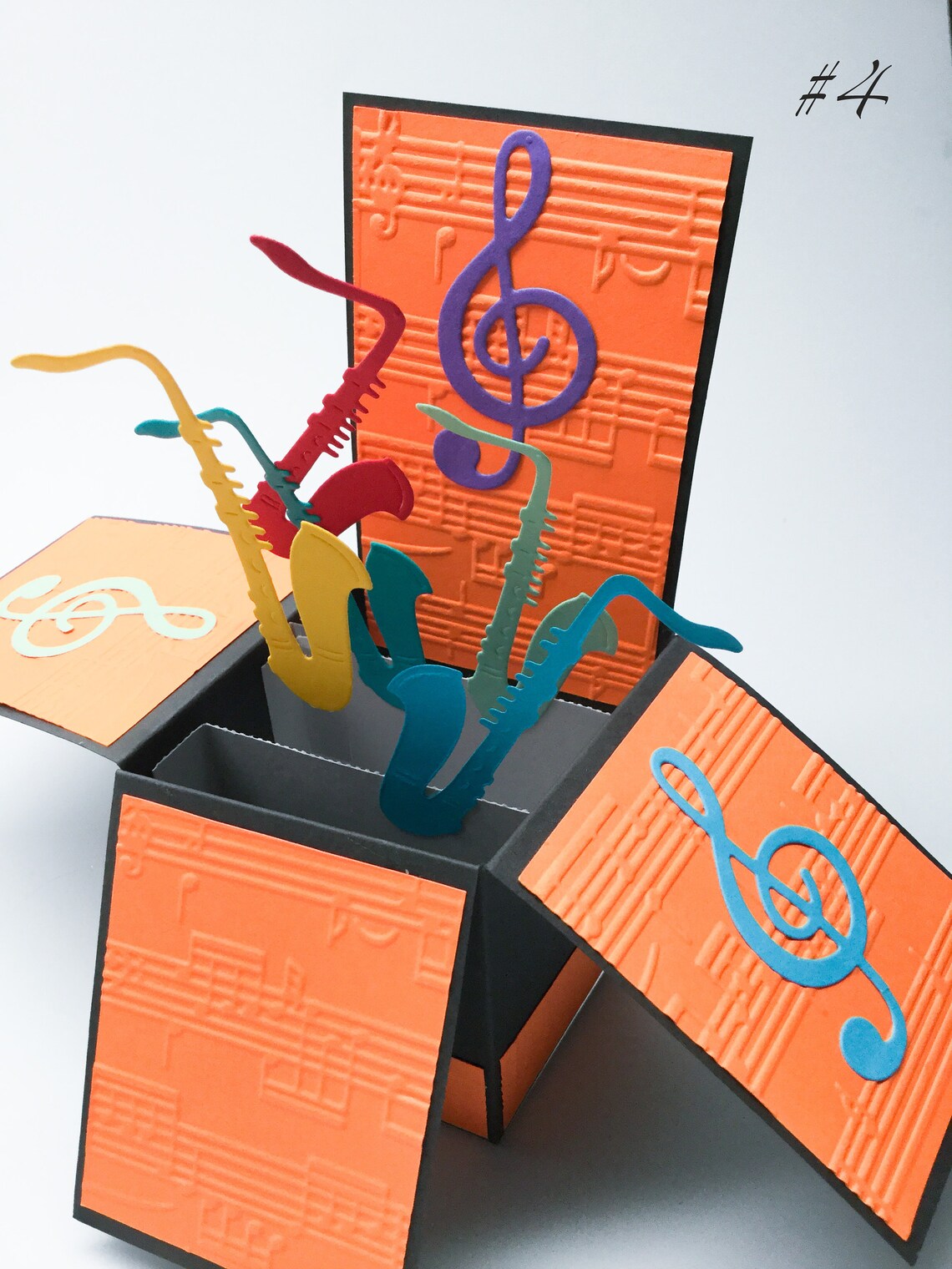 Music Box Pop Up cards tarjetas de cumpleaños de lujo Etsy