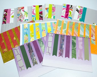 Simplicity in cards, mini flags, blank cards, all occasion notecards, message cards, stationary, embossed cards