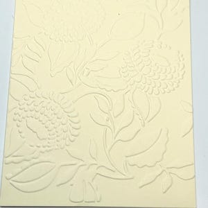 Compre 2 juegos y obtenga 1 gratis, tarjetas con flores en relieve de color rosa pastel, juego de tarjetas en relieve, tarjetas elegantes, tarjetas de felicitación en blanco, flores