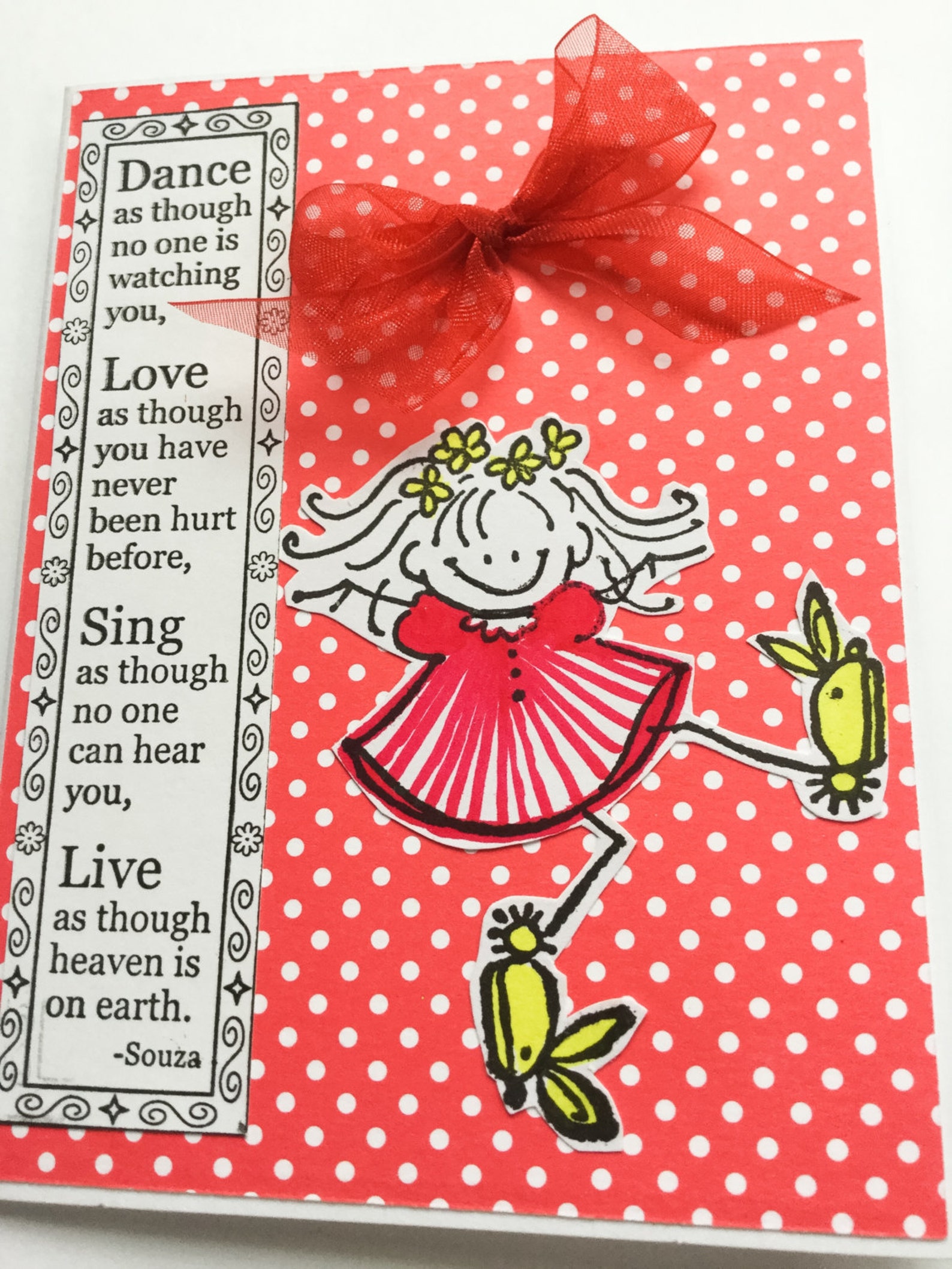 handmade girls birthday card - ballet teddy bear - beautiful dancer - dance - ballet shoes - bunny slippers - love - sing - live handmade girls birthday card - ballet teddy bear - beautiful dancer - dance - ballet shoes - bunny slippers - love - sing - live