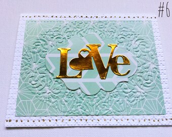 Wedding cards - Congratulations - Love Forever - for him - for her - on your wedding day