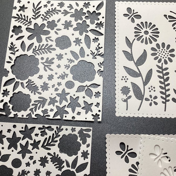 Card mats, Filigree card fronts,  A2 notecards , Diy cards, make your own cards, lattice die cuts