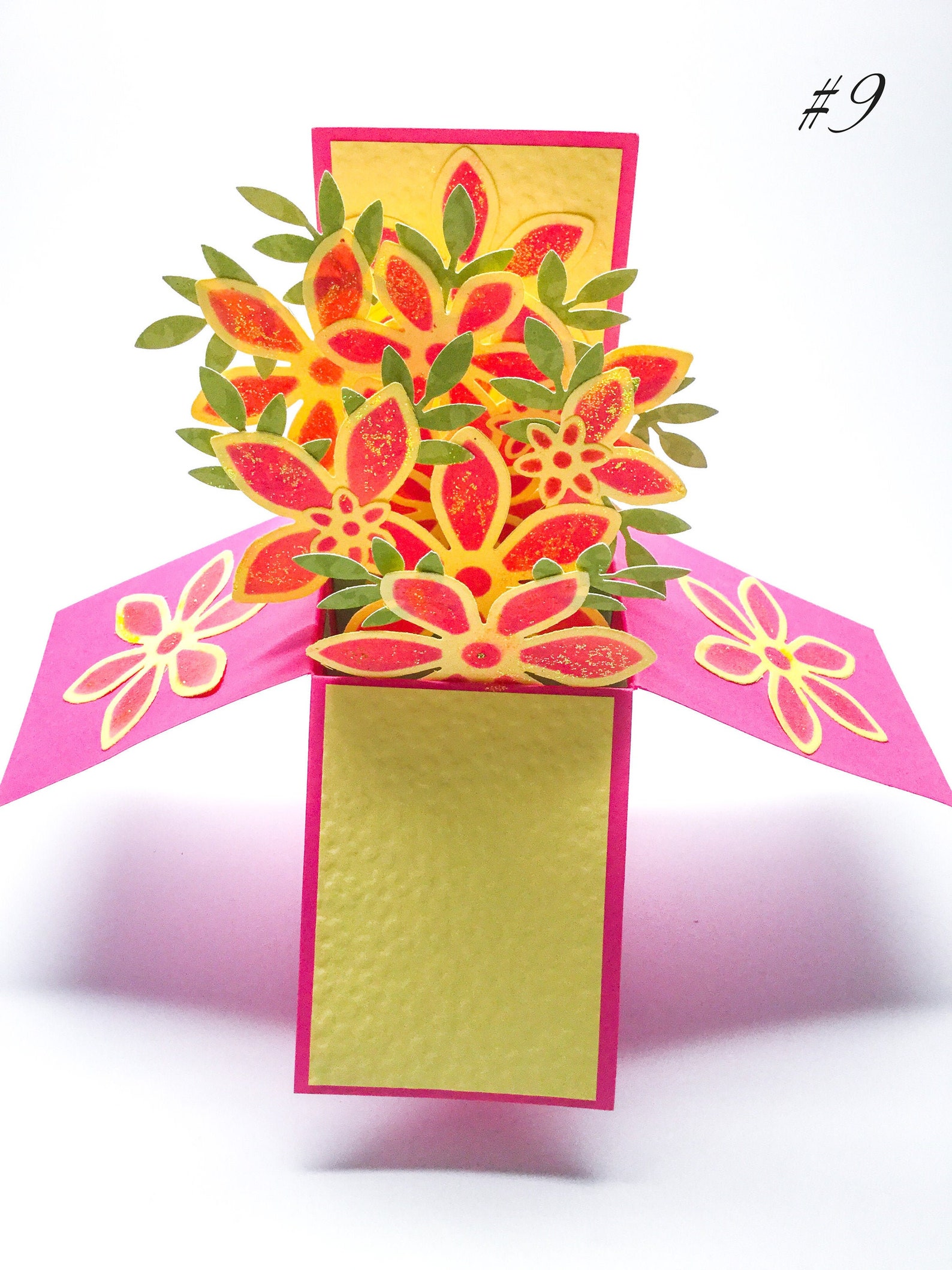 Fancy Hand made cards Pop Up box card Stampin Up cards Etsy