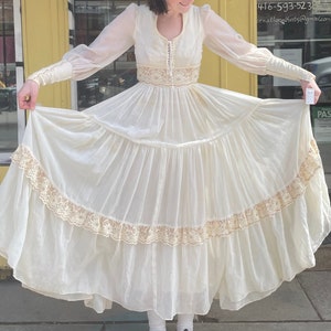 70s Gunne Sax Dress