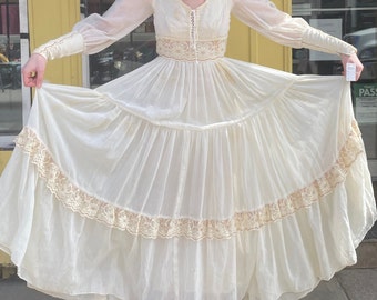 70s Gunne Sax Dress