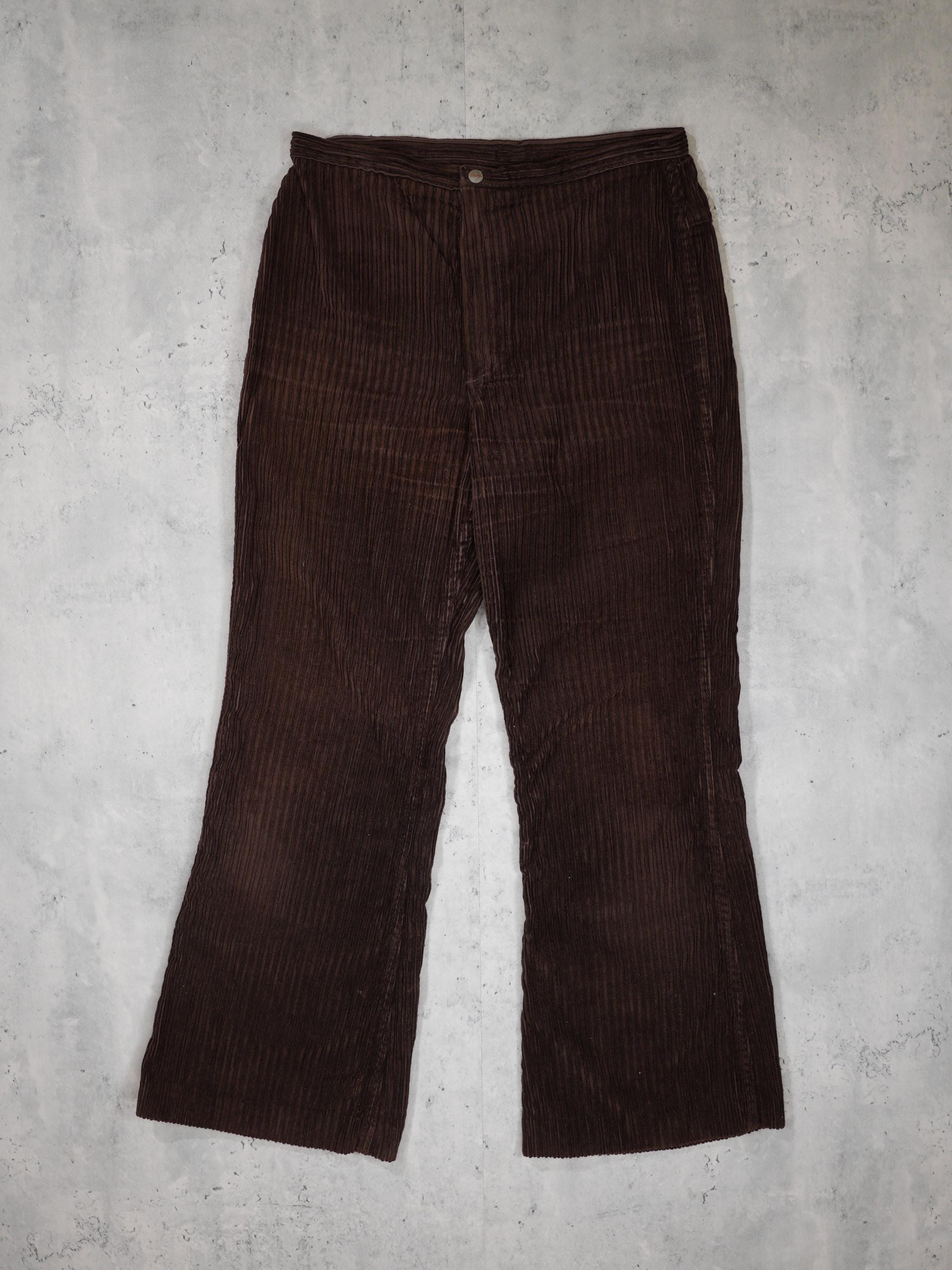 Bootcut Bonprix Pantaloni Velluto ANNI '60 Pantaloni Svasati In