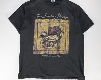 Vintage the Smashing Pumpkins Machina Tour Band T-shirt - Etsy
