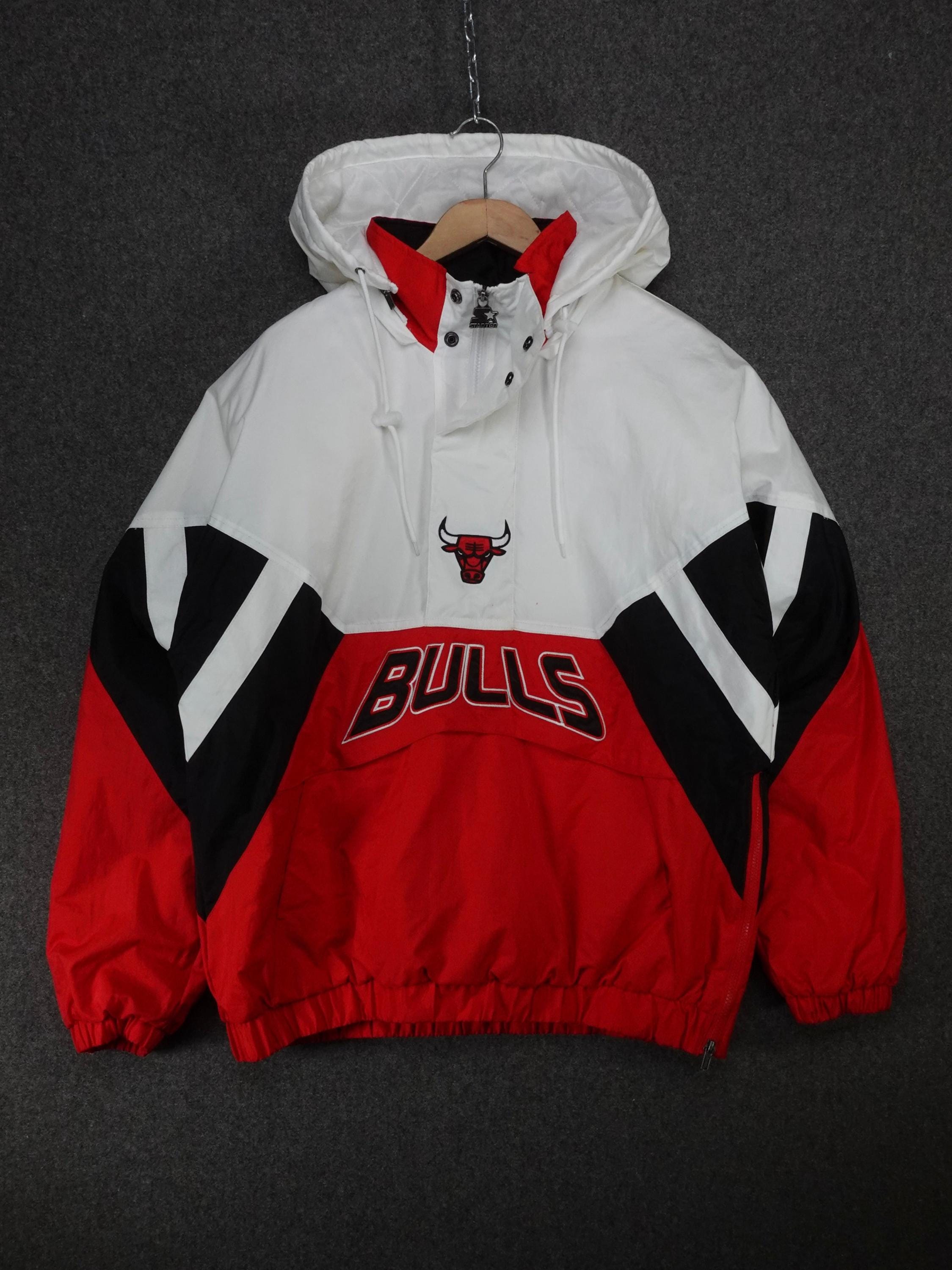 ☆90s BULLS STARTER スタジャン NBA USA製 ゆるだぼ Vintage 1990s 