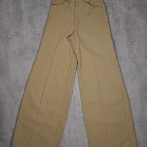 Vintage 1970s - Ziggy Brand Corduroy Bell Bottom Trousers