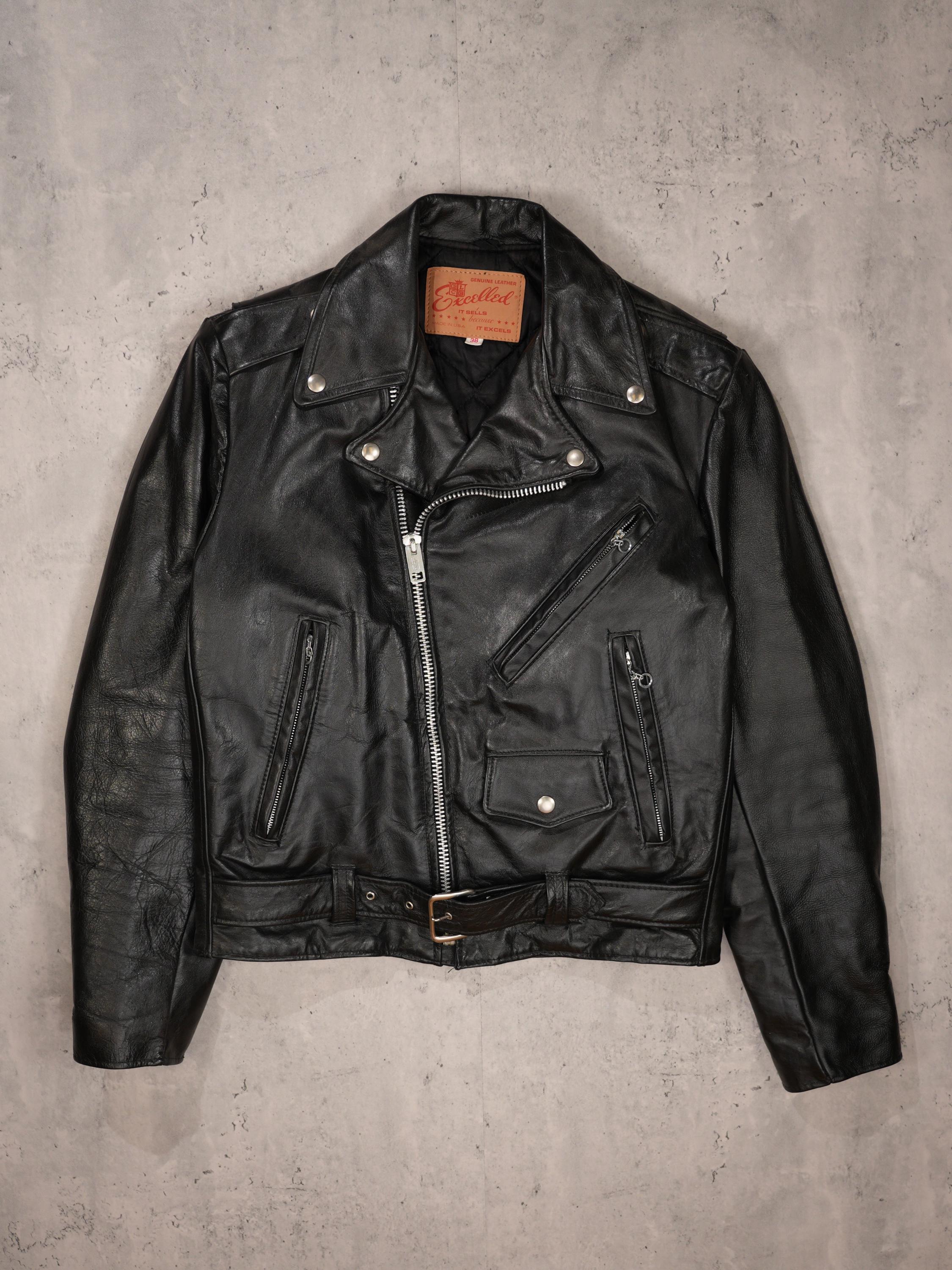 80s Men Leather Jacket - Etsy Canada