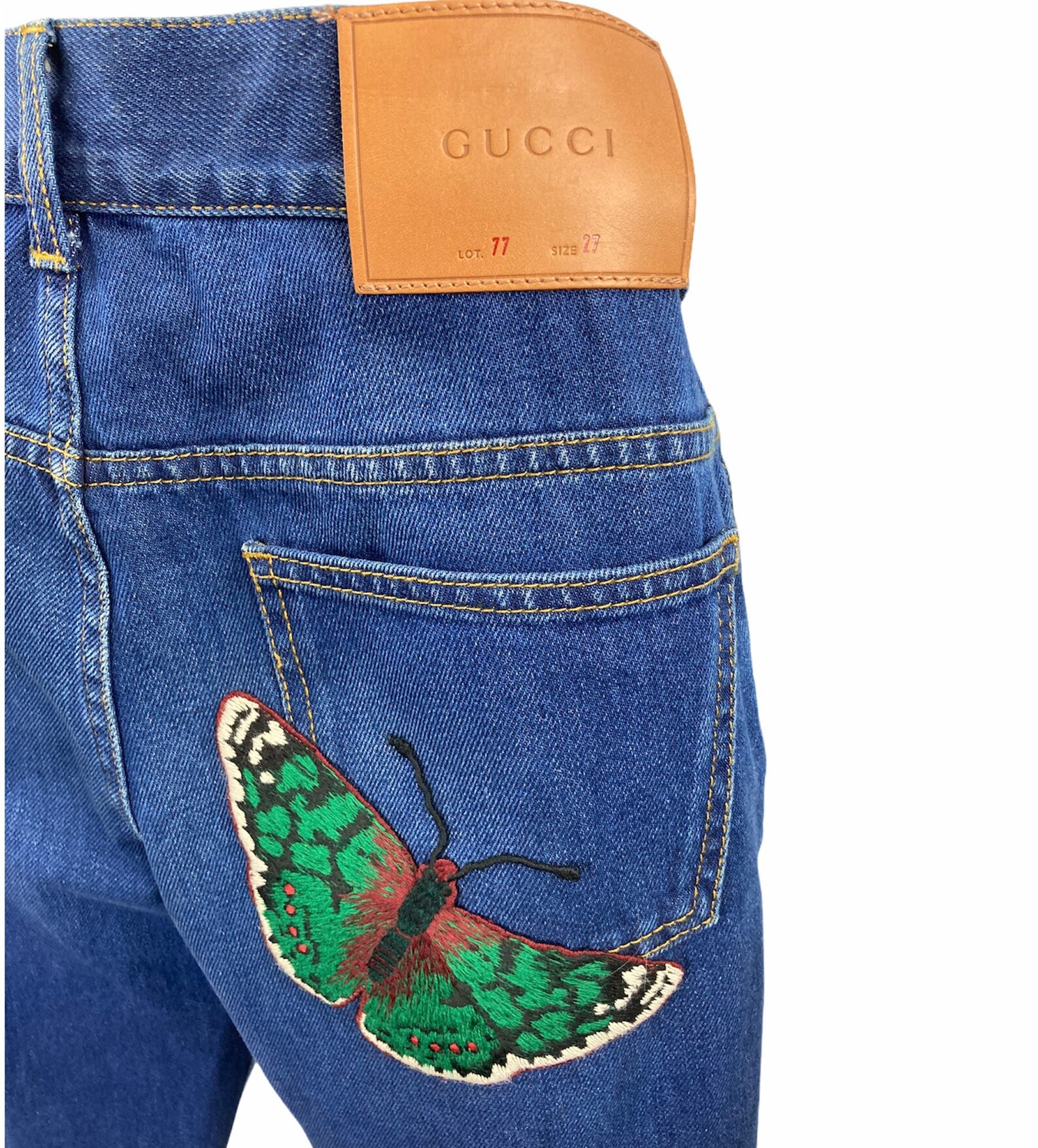 gucci bee jeans