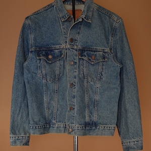 Vintage 1970s/80s - Levis Orange Tab Denim Trucker Jacket