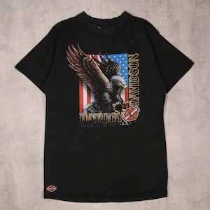 Med Large, 1980s Harley Davidson 3D Emblem T-shirt Med Large, 1980s Harley Davidson 3D Emblem T-shirt