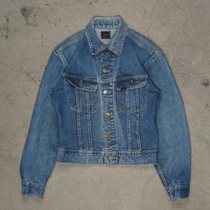 ジャケット・アウター 60's-70's Lee 91-J DenimCoverall USA Rare Lee 91-J vintage sanforized union denim chore jacket