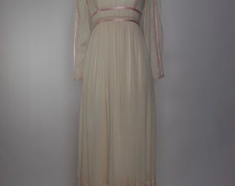 Vintage Gunne Sax Style Wedding/bridal Dress