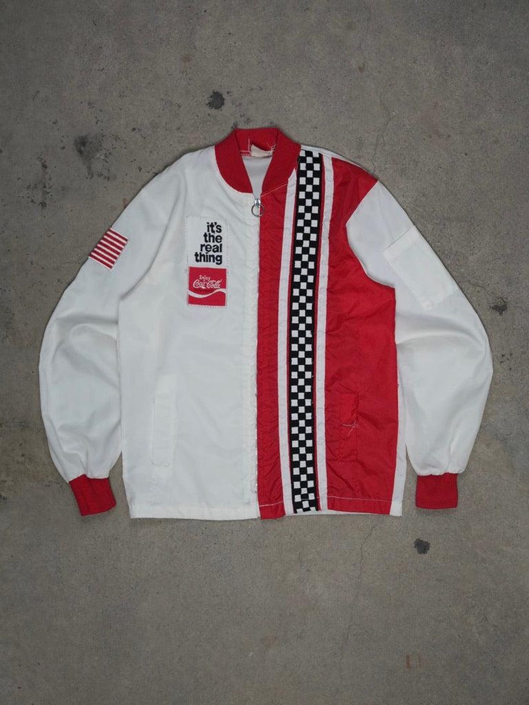 1980S - COCA COLA USA Racing Jacket | 80s | Vintage Jackets - Etsy