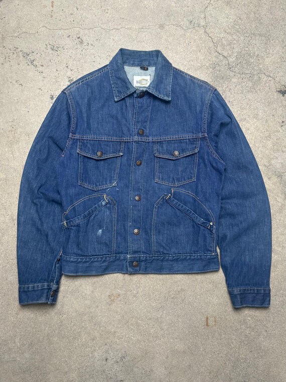 BAR C デニムジャケット 60s 70s Vintage 1970s - Bar C Denim Trucker Jacket - Etsy