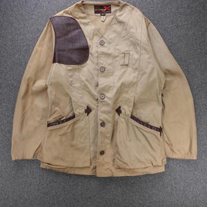 1960s 10-X Shooting Hunting Jacket 15 Patches Sz 44 1957