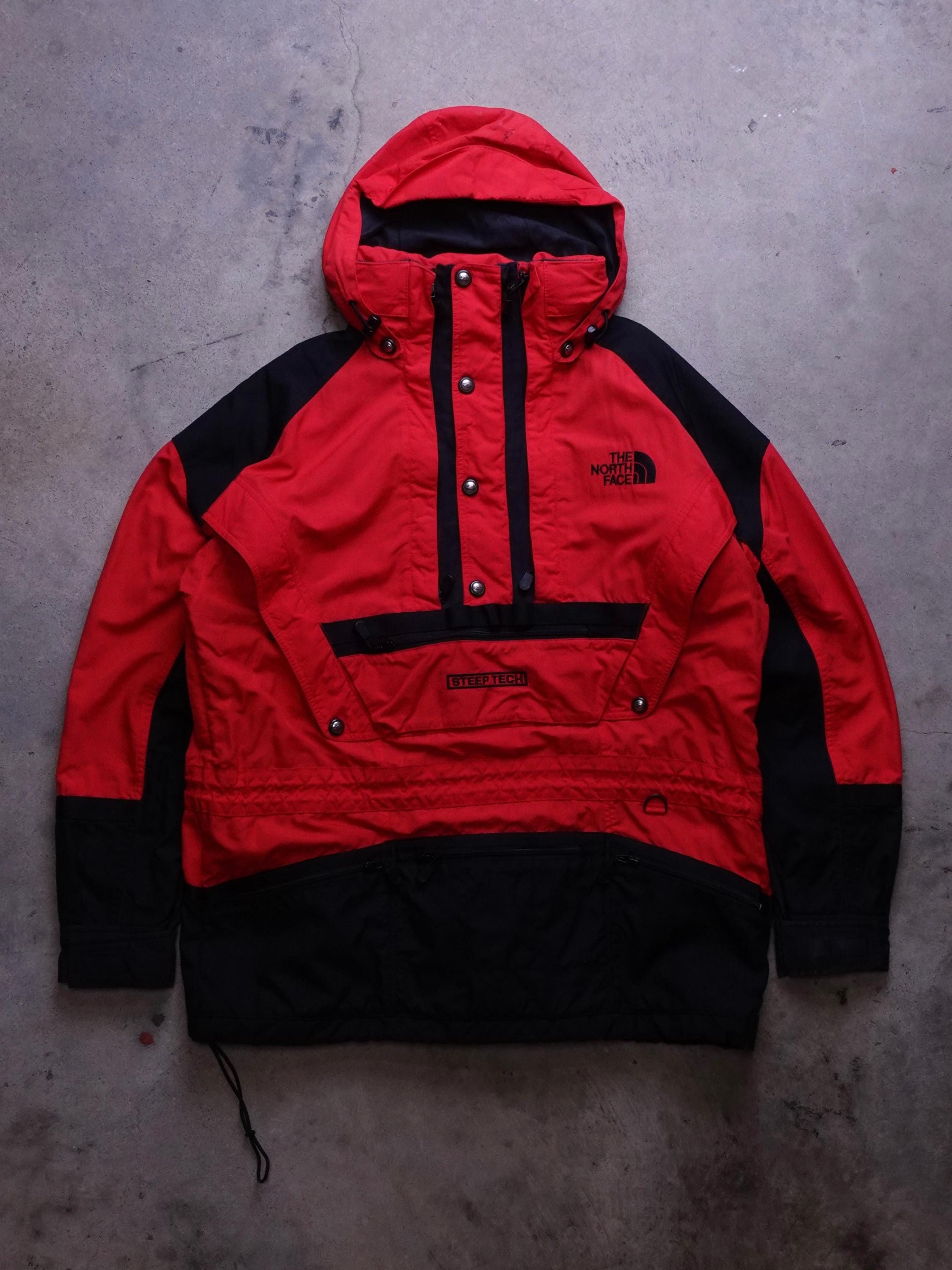 The north face steep tech 90s ビンテージ 90's The North Face Steep Tech Jacket (Size L) – VintageFolk
