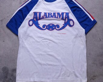 Vintage 1980s - Alabama (the Band) Raglan Sleeve T-shirt - Etsy