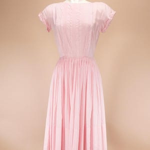Vintage jaren 50 | Babyroze jurk