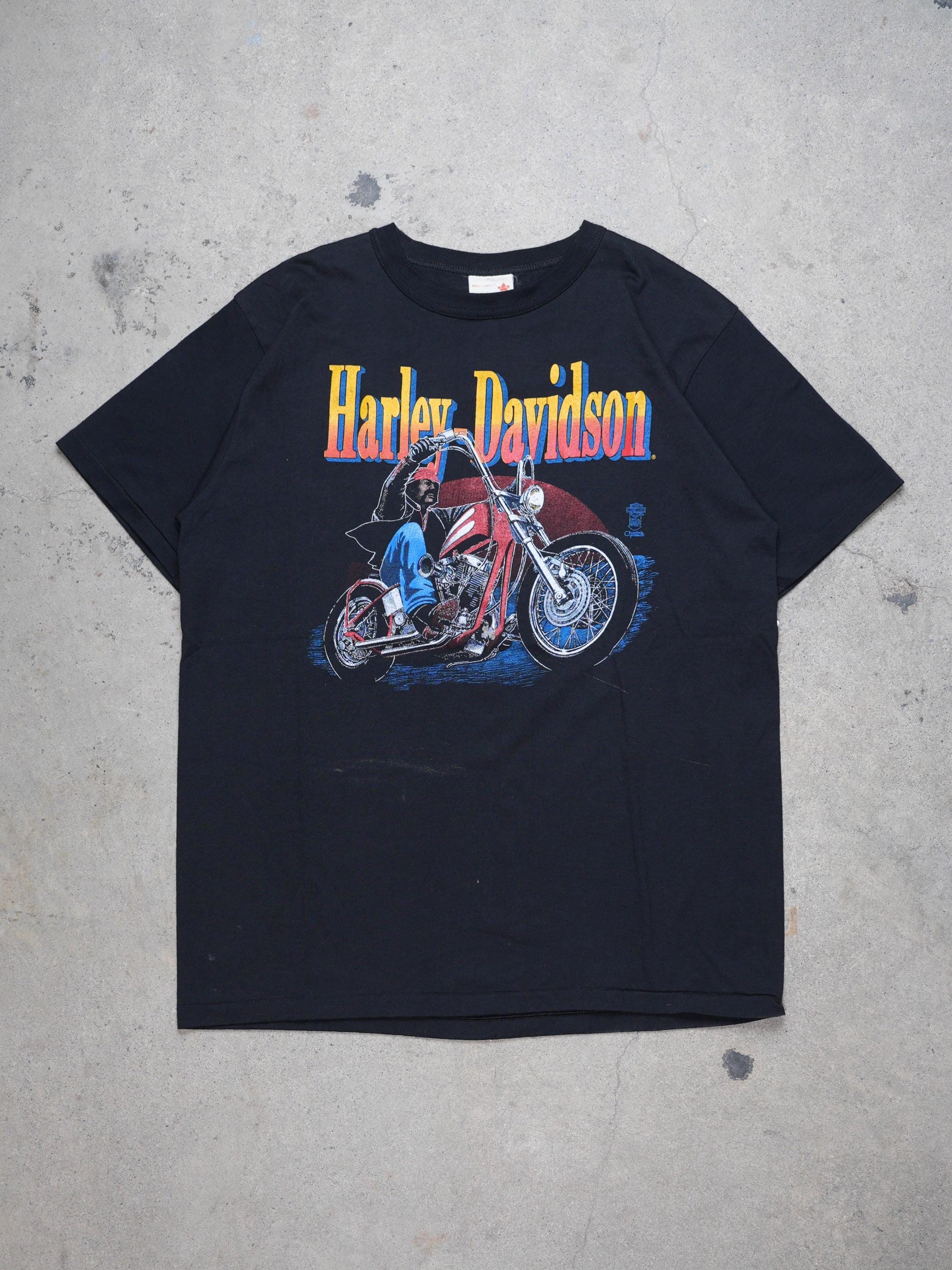 80s 希少 Harley-Davidson サーマル Tシャツ 80s 希少 Harley-Davidson サーマル Tシャツ 80s 希少 Harley