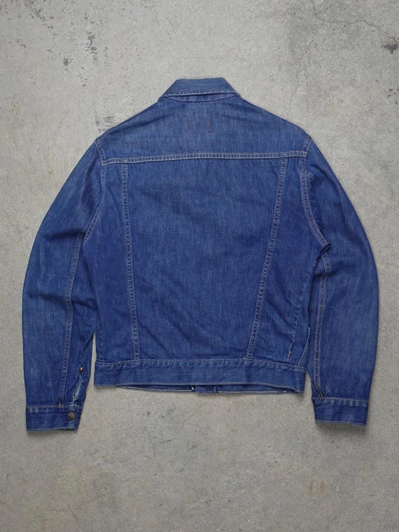Vintage 1970s - Bar C Denim Trucker Jacket - Etsy