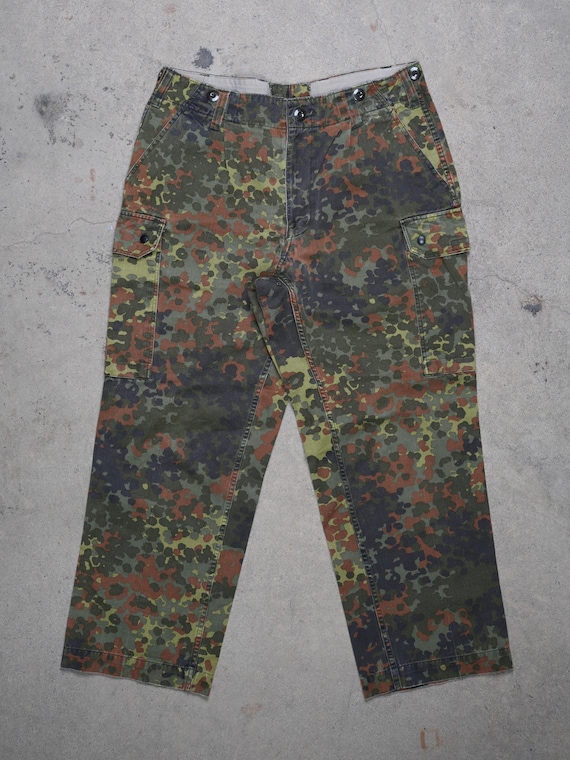 個人装備 1980s  Finland miritary camouflage pants Finland Army Issued Vintage 70's Men's W34 L30 Army Military