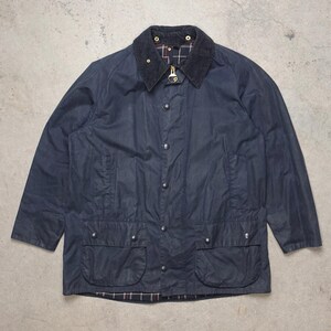 barbour Beaufort Sl Oiled Navy 36 Japan | eBay