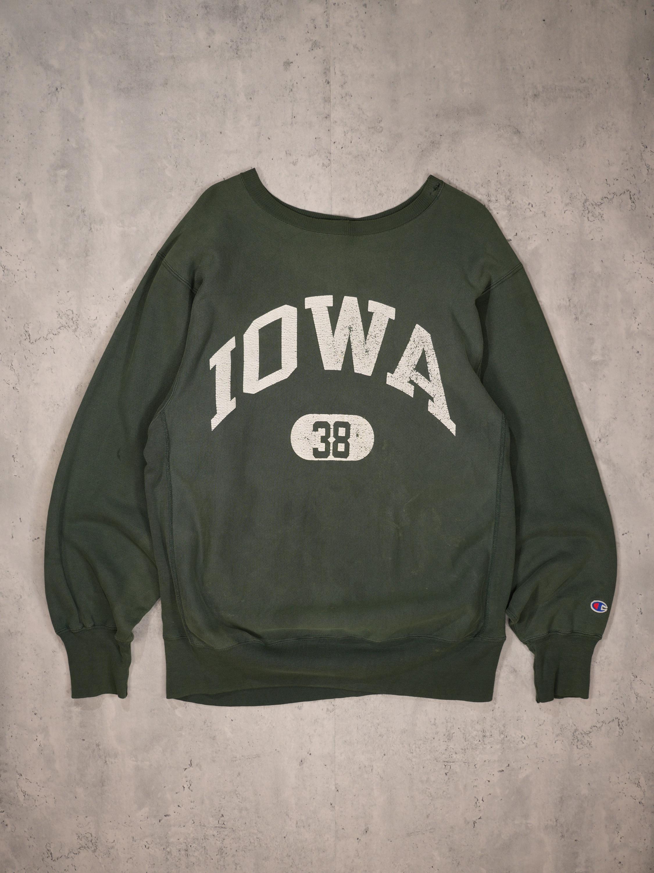 トップス Champion Reverse Weave 90s IOWA 90s Iowa State Champion Reverse Weave Sweatshirt - Men's