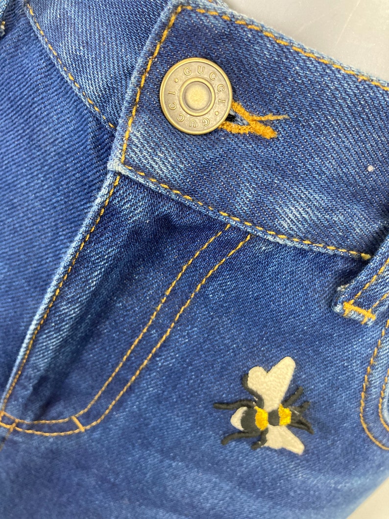 gucci bee jeans
