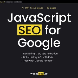 JavaScript-SEO-Leitfaden, Google-Suche, Googlebot-Rendering, Crawling, Indexierung, Technische SEO (PDF)